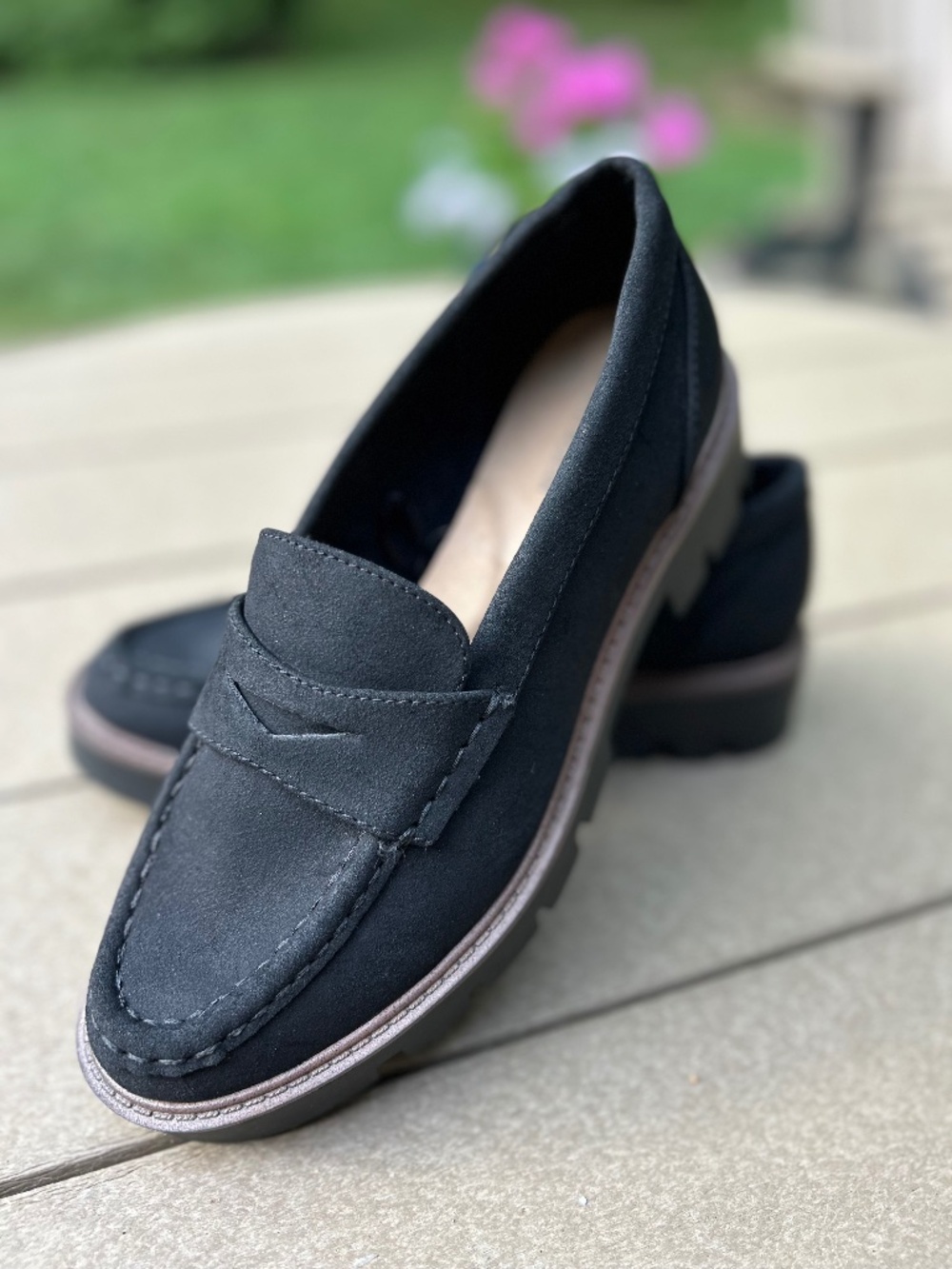 Cliff Black Penny Loafers